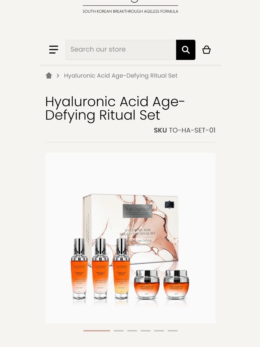Hyaluronic Acid Age-Defying Ritual Set - Orange